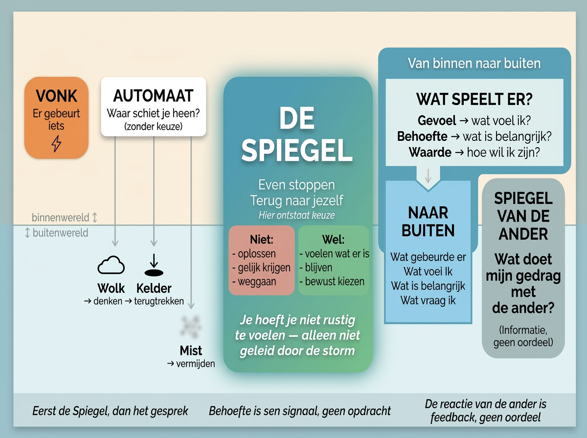 Routekaart van Vonk naar Verbinding